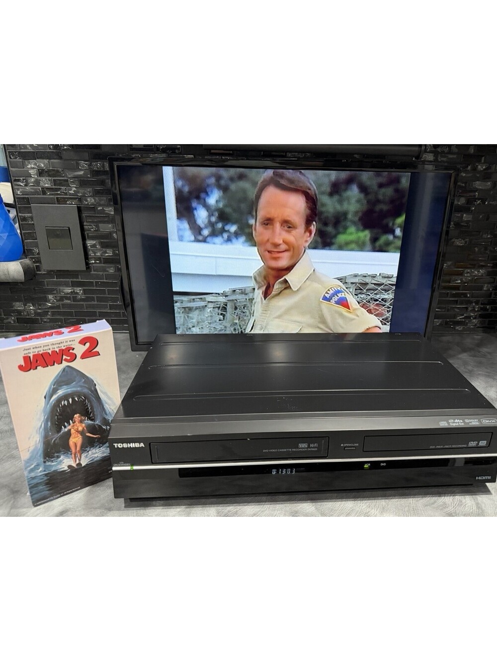 Toshiba DVR620KU DVD Recorder VHS VCR Combo Video Player Tested Working W/remote